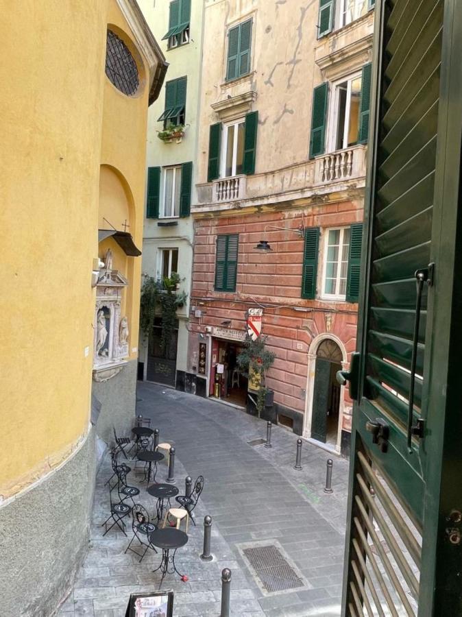 Appartamento Travi E Grigio Studio Maddalena - Genovainrelax Esterno foto